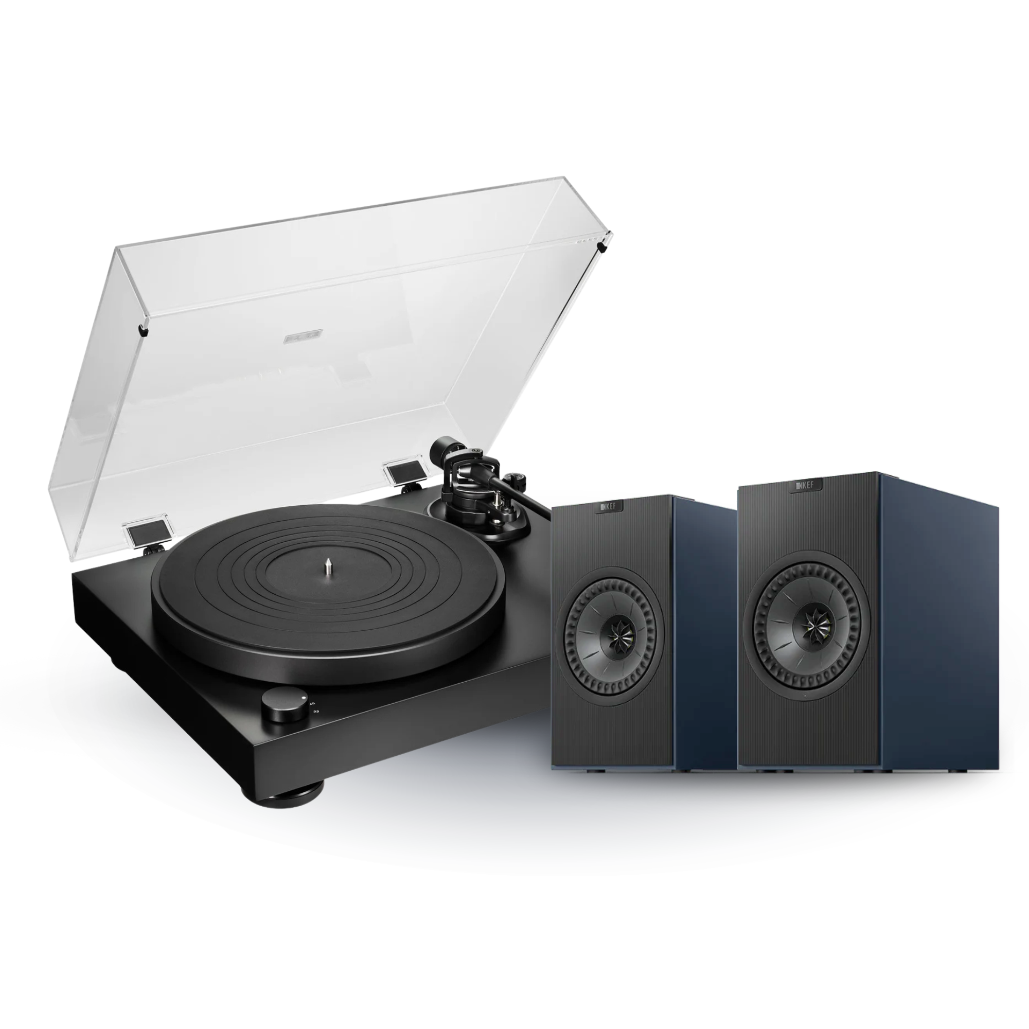 KEF - Coda W + Audio Technica AT-LP8X - Bundle Australia