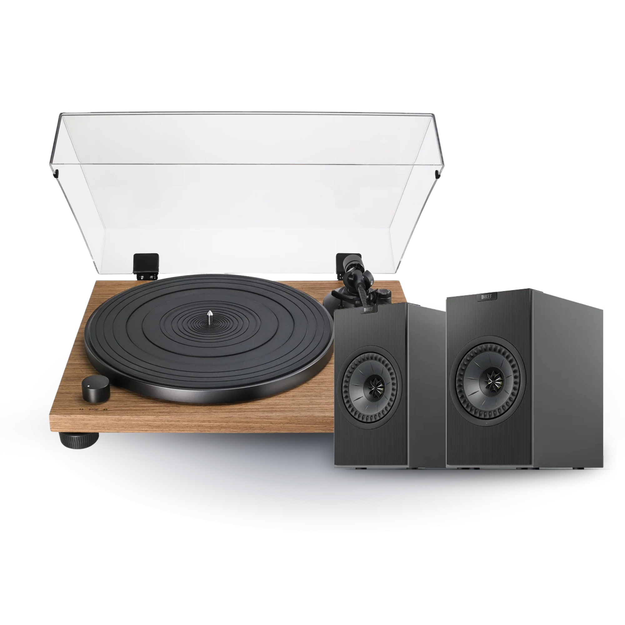 KEF - Coda W + Audio Technica AT-LPW40WN - Bundle Australia
