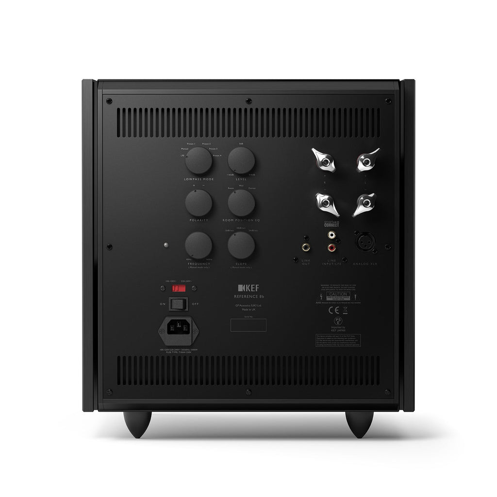 KEF - Reference 8b Black - Subwoofer