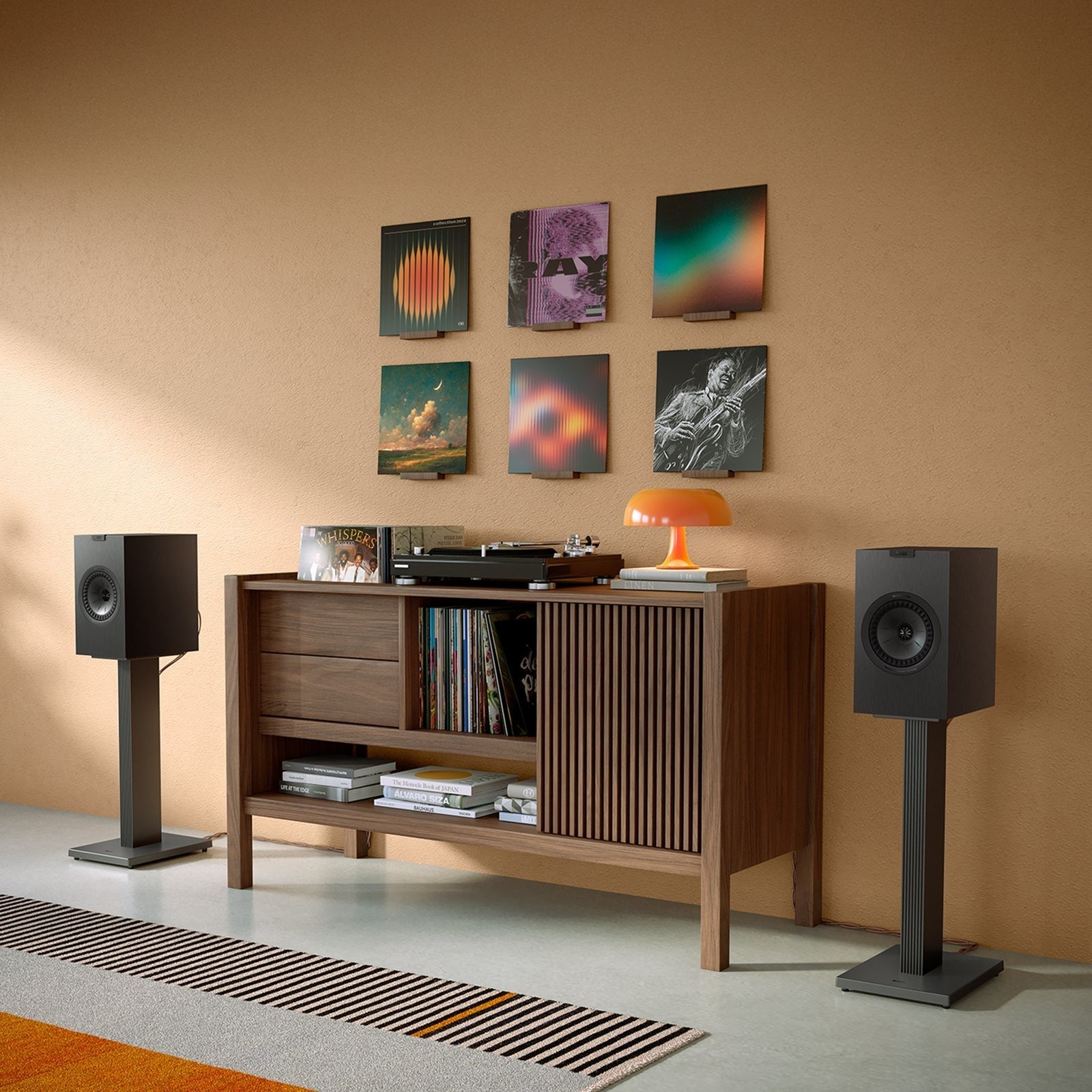 KEF - SQ1 Floor Stand - Speaker Stands Australia