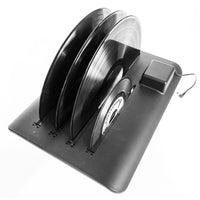 Kirmuss Audio - KA-RC-1 - Ultrasonic Record Cleaning Machine Australia record washer assembly holding three LPs and a 45