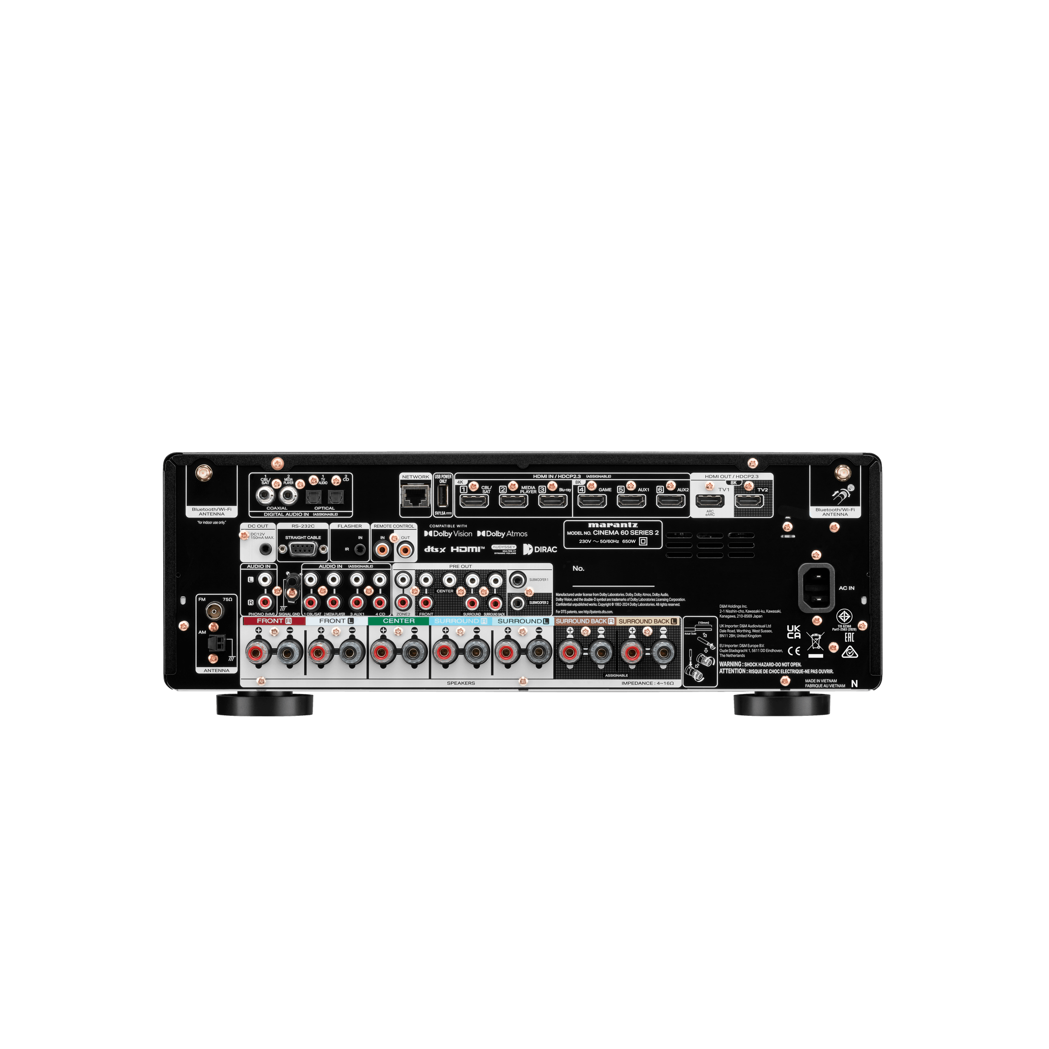 Marantz - CINEMA 60 Series 2 - 7.2-Channel AV Receiver Australia