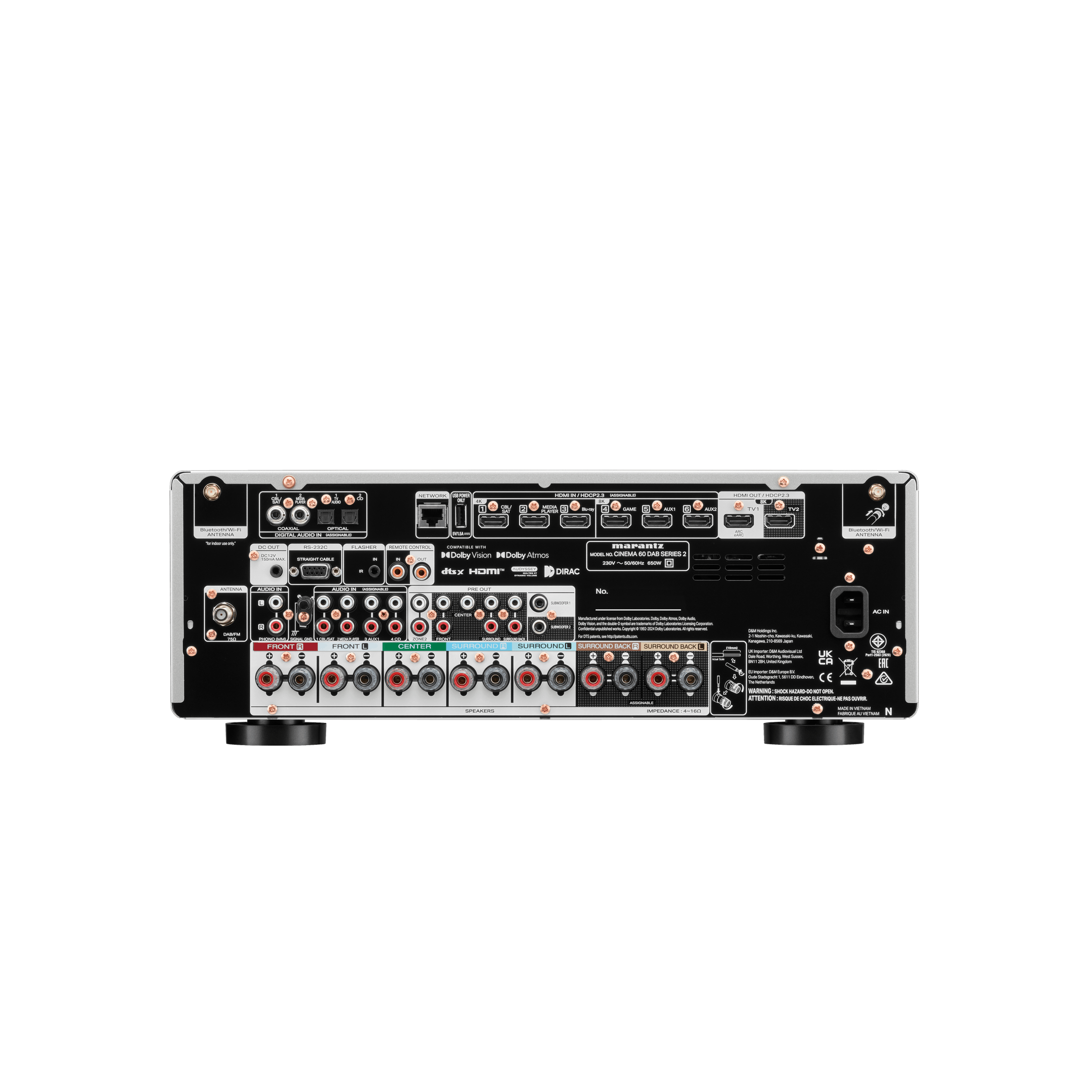 Marantz - CINEMA 60 Series 2 - 7.2-Channel AV Receiver Australia