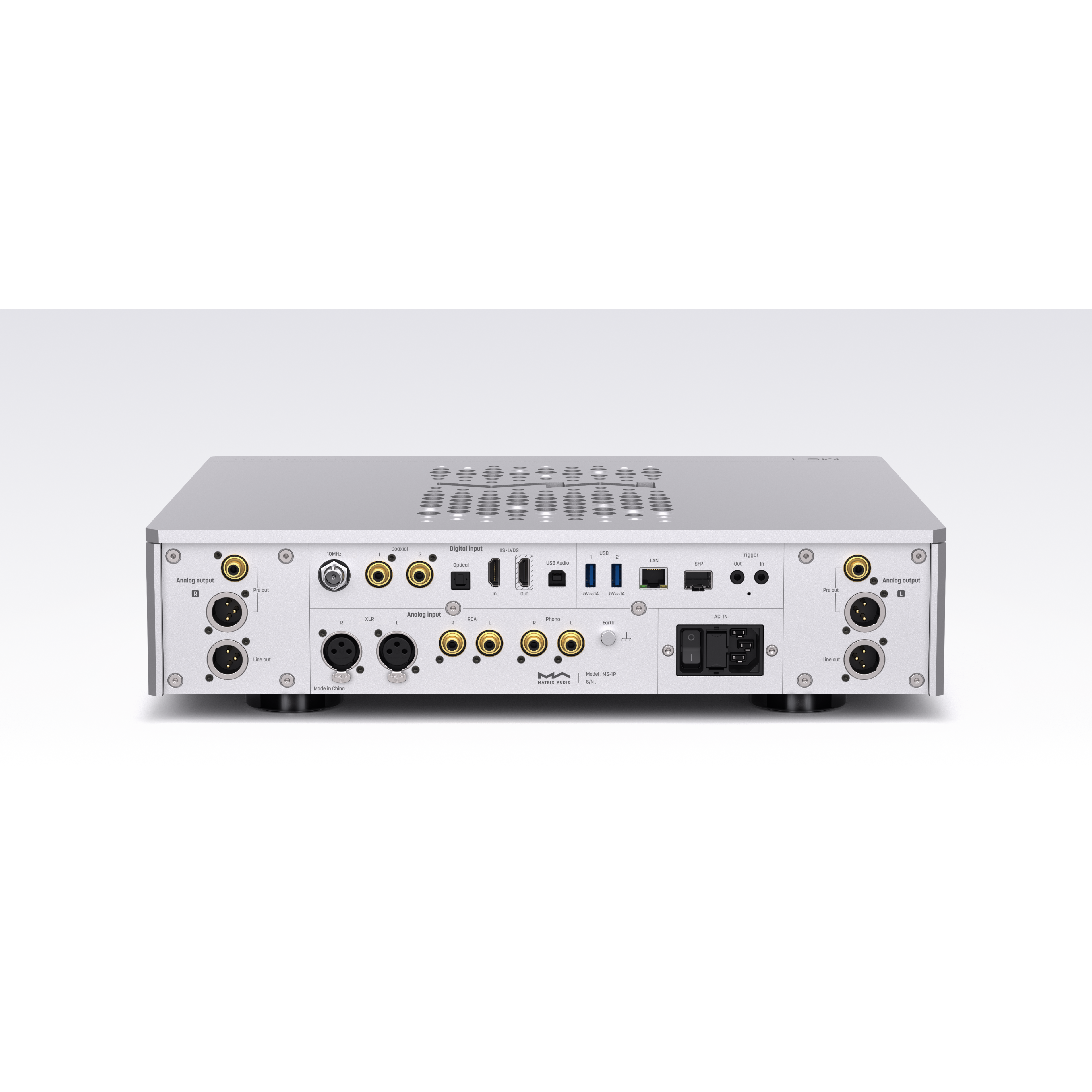 Matrix Audio - MS-1P - Music Streamer with Built-In Preamplifier Australia
