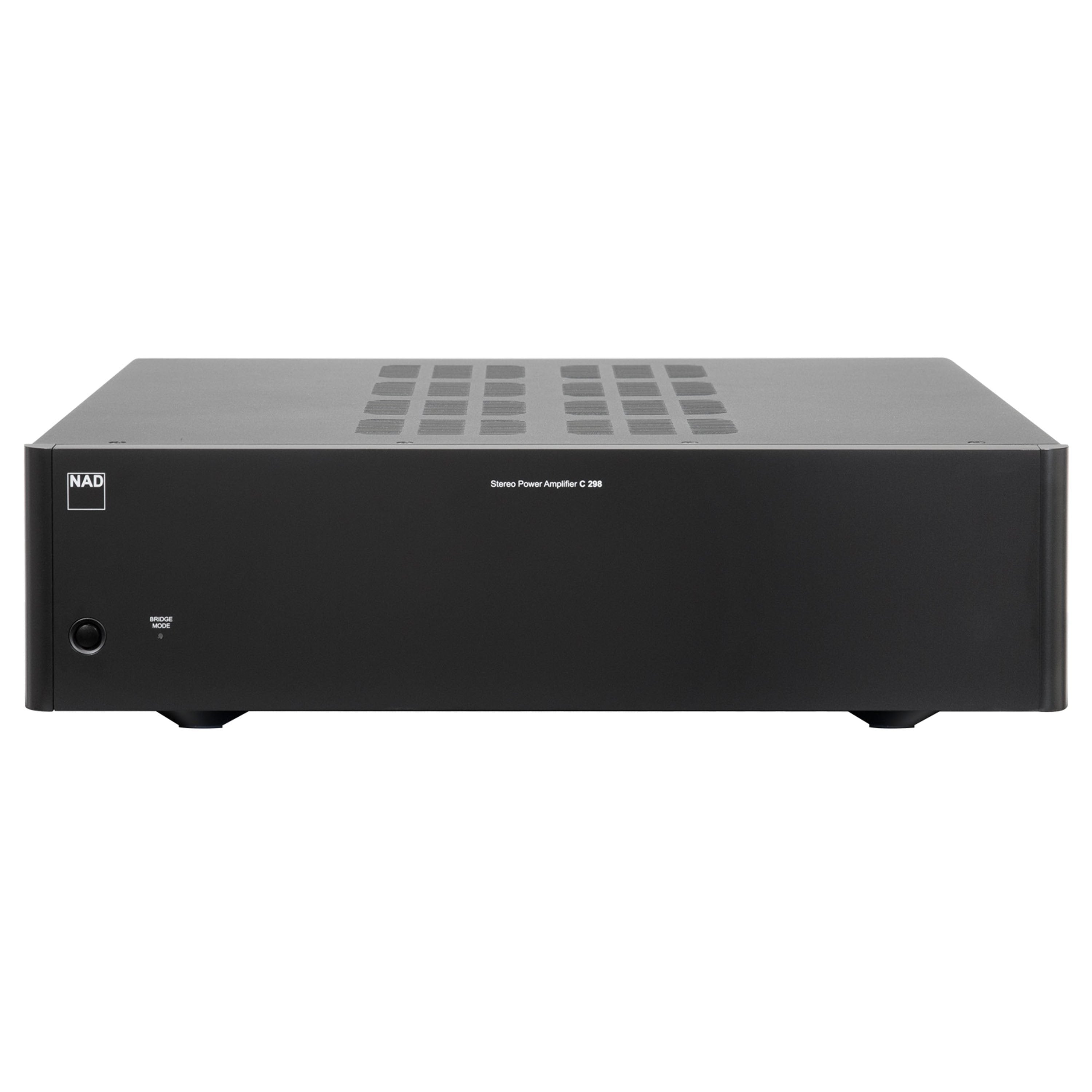 NAD - C 298 - 185w Power Amp w/Purifi Technology Australia