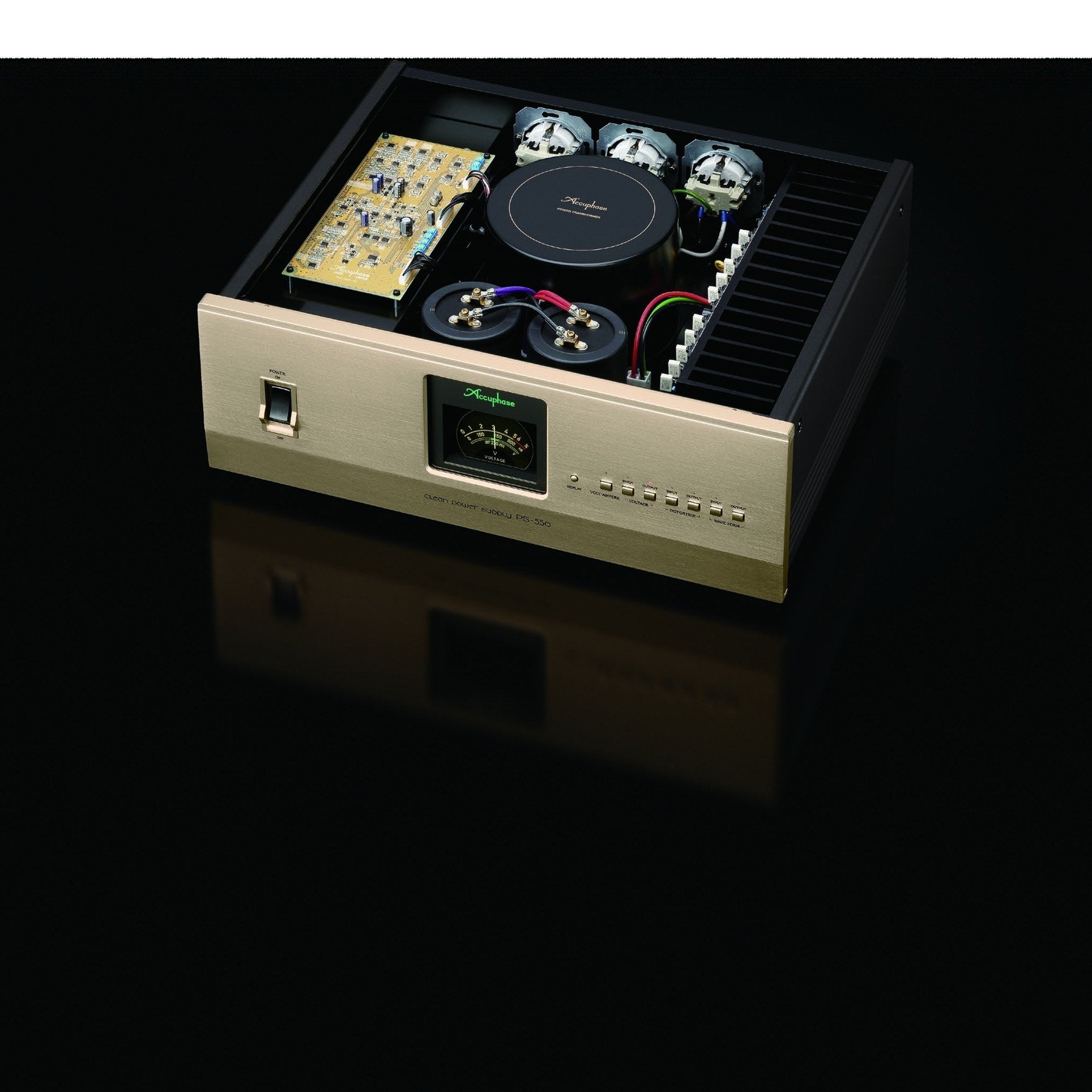 Accuphase PS-550 Power Supply - three-quarter view