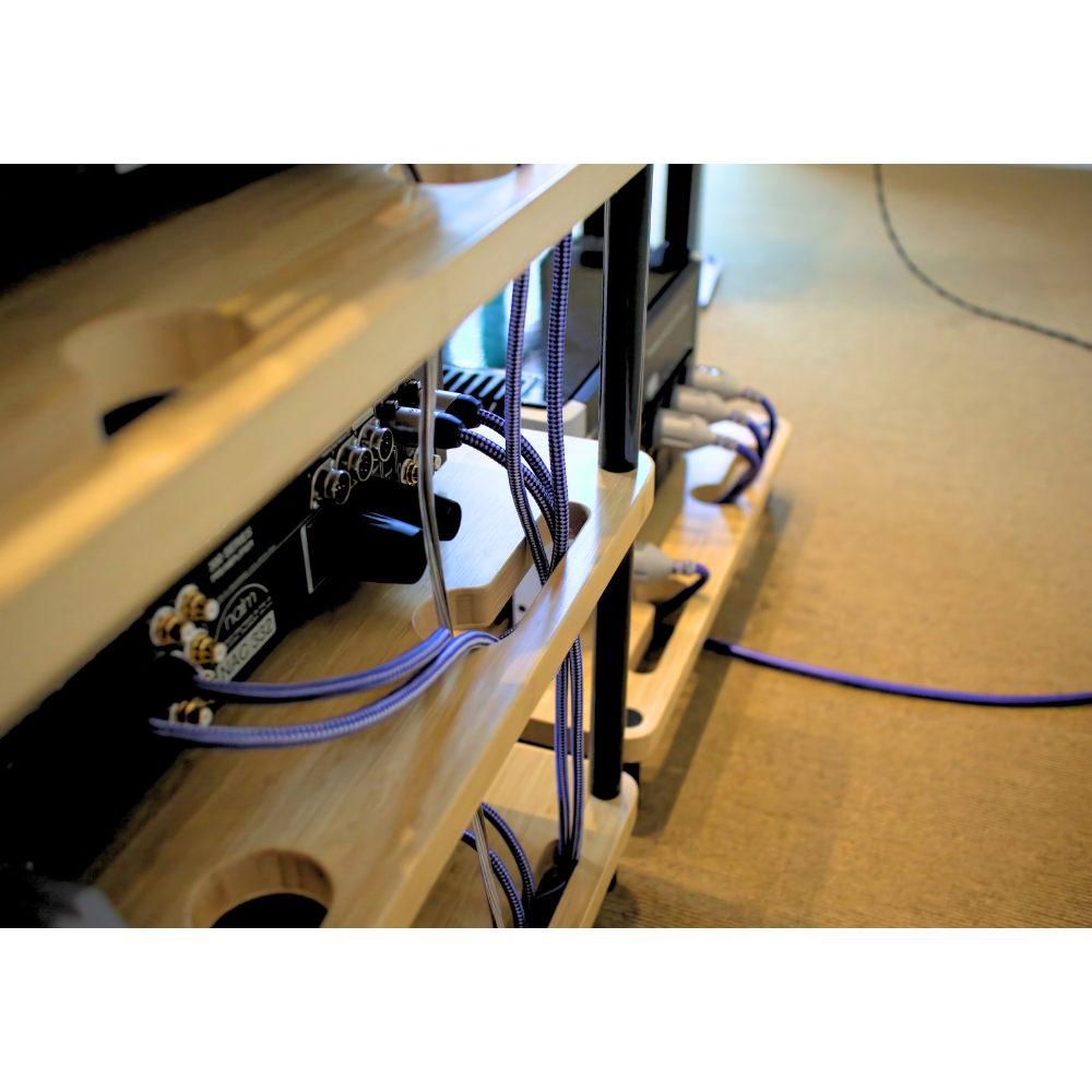 PlenQ - PL-Bamboo-P - Hi Fi Rack Australia
