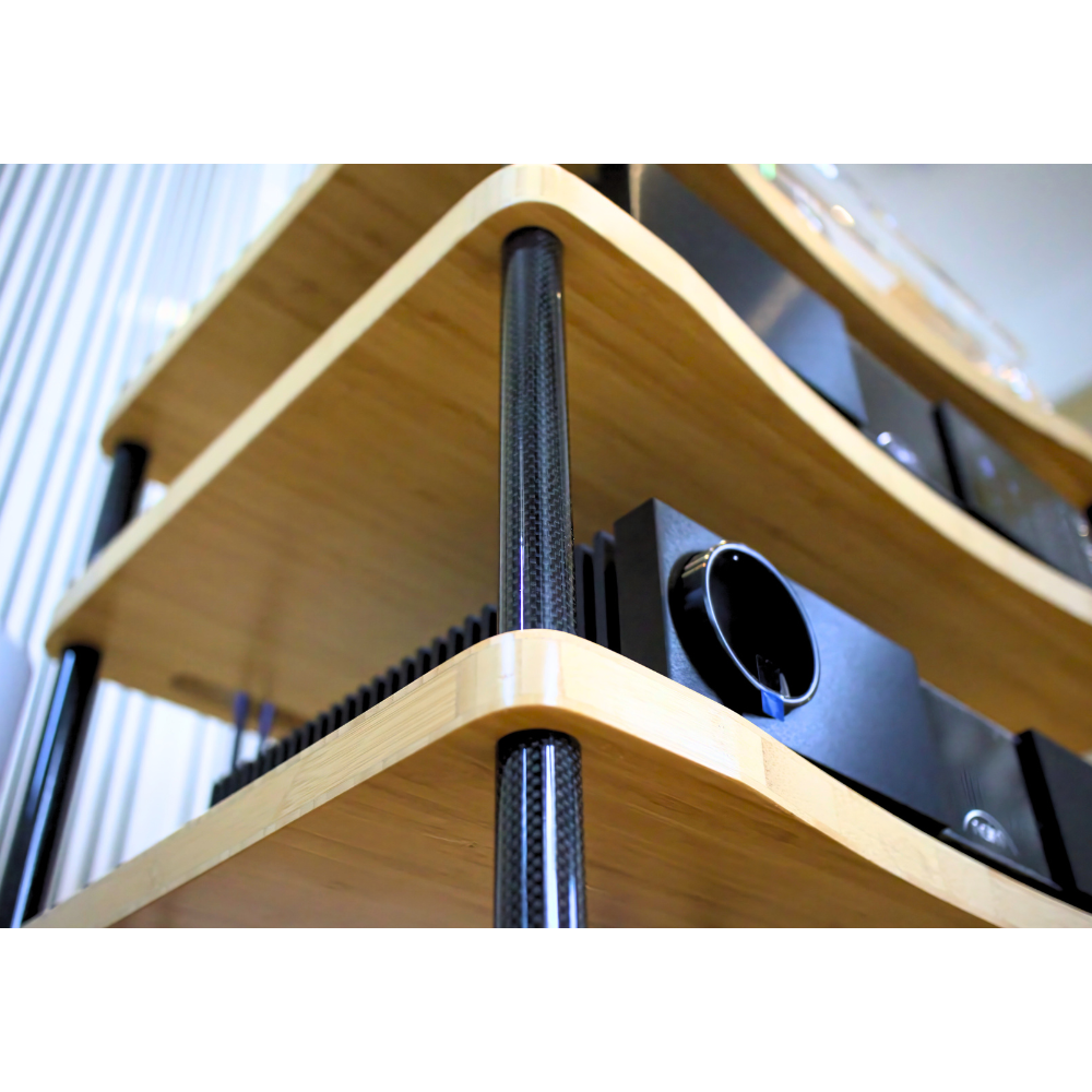 PlenQ - PL-Bamboo-4 Rack - HiFi Rack Australia