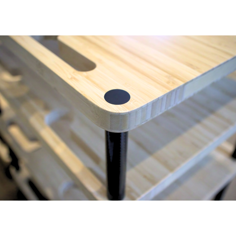 PlenQ - PL-Bamboo-4 Rack - HiFi Rack Australia