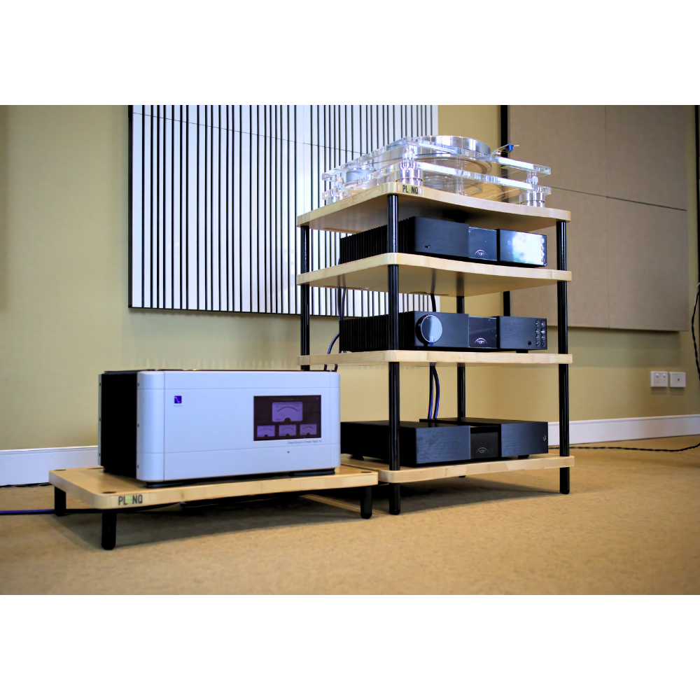 PlenQ - PL-Bamboo-4 Rack - HiFi Rack Australia