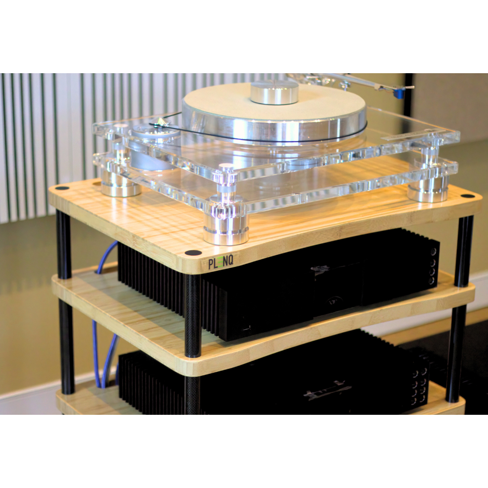 PlenQ - PL-Bamboo-4 Rack - HiFi Rack Australia