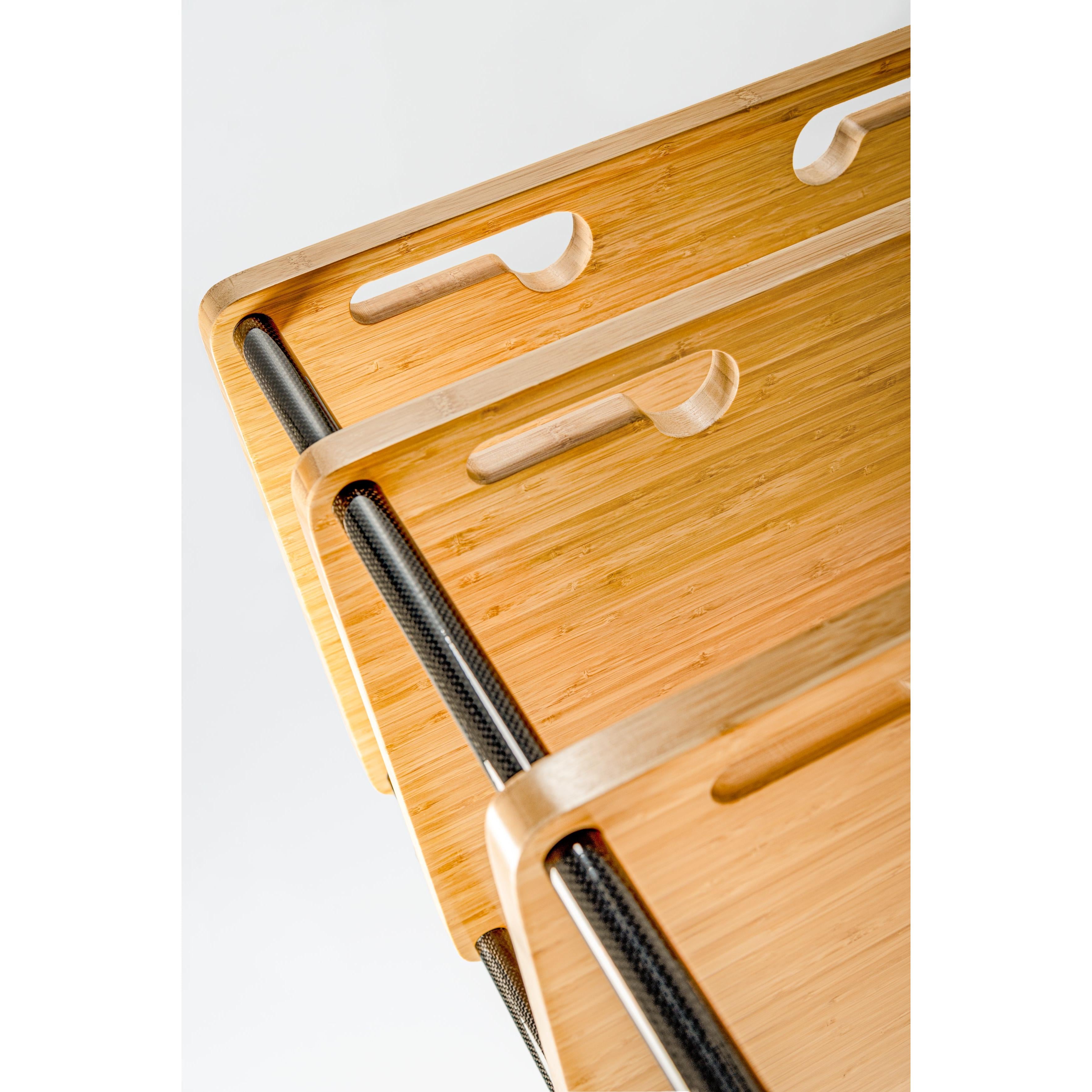 PlenQ - PL-Bamboo-4 Rack - HiFi Rack Australia