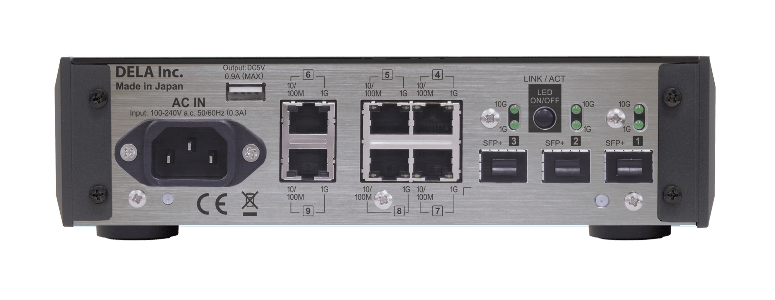 DELA - S50 - Compact Audiophile Network Switch