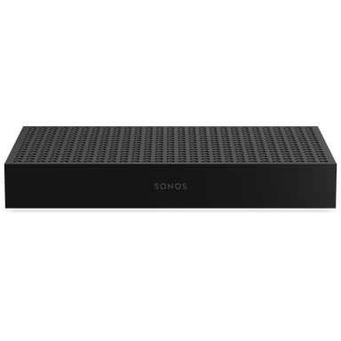 Sonos Amp Multi front view showing LED indicators and ventilation — professional audio amplifier
