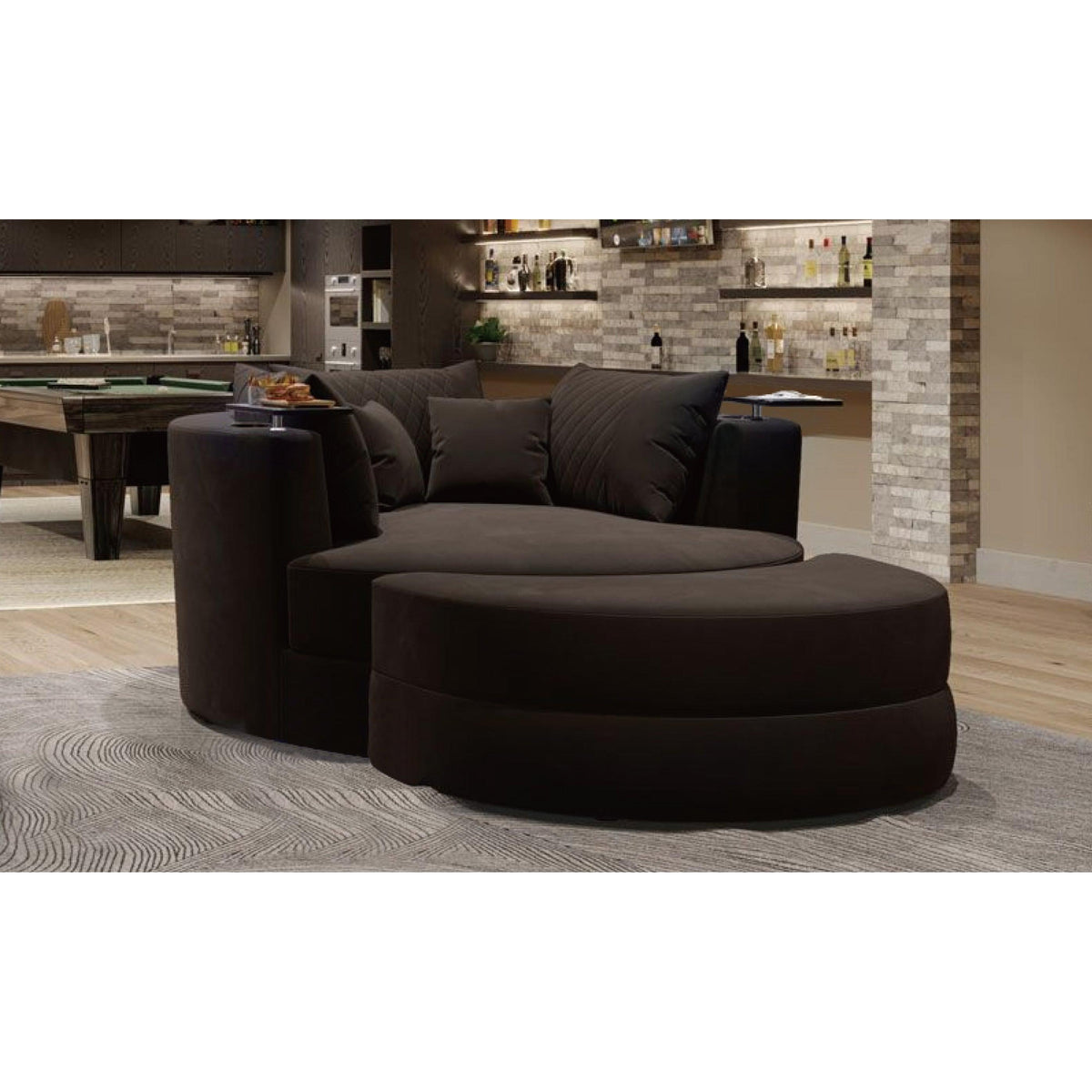 Sovereign Cinema - Countess Round Chair - Cinema Seating Australia