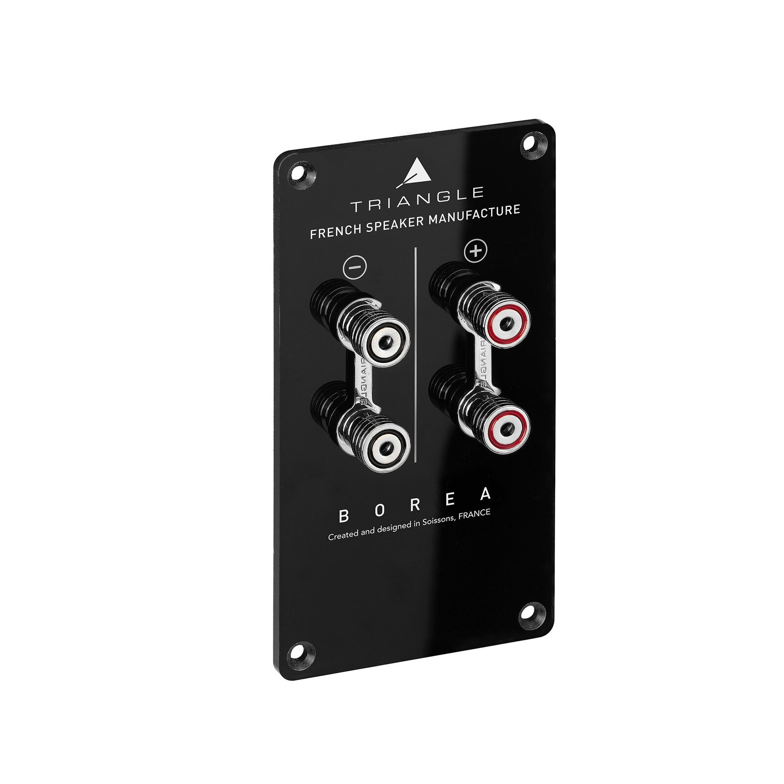 Triangle - BR05 - Bookshelf Speakers Australia Rear panel with dual binding posts for bi-wiring