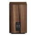 Triangle - BR05 - Bookshelf Speakers Australia Chestnut finish, rear view with dual binding posts