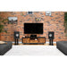 Triangle - S03 - Speaker Stands Australia Black pair with Borea BR05 speakers in Black Ash (sold separately)