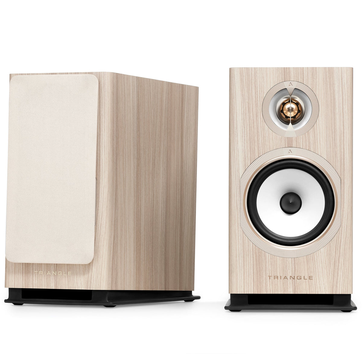 Triangle - Solstice 3 - Bookshelf Speakers in Birch Australia