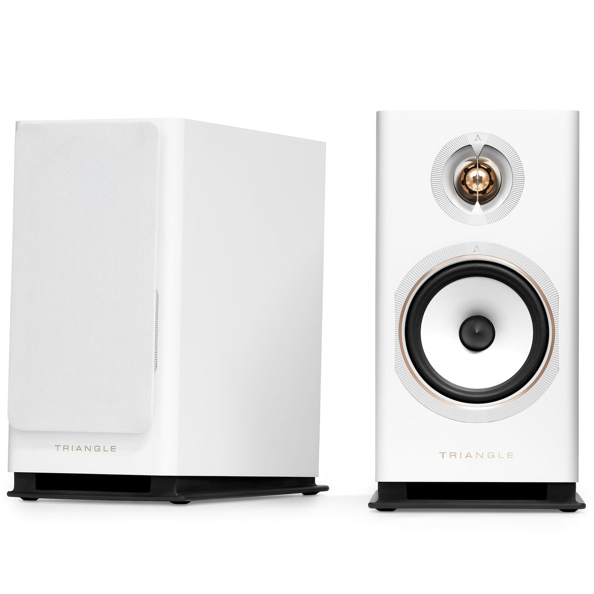 Triangle - Solstice 3 - Bookshelf Speakers in White Australia