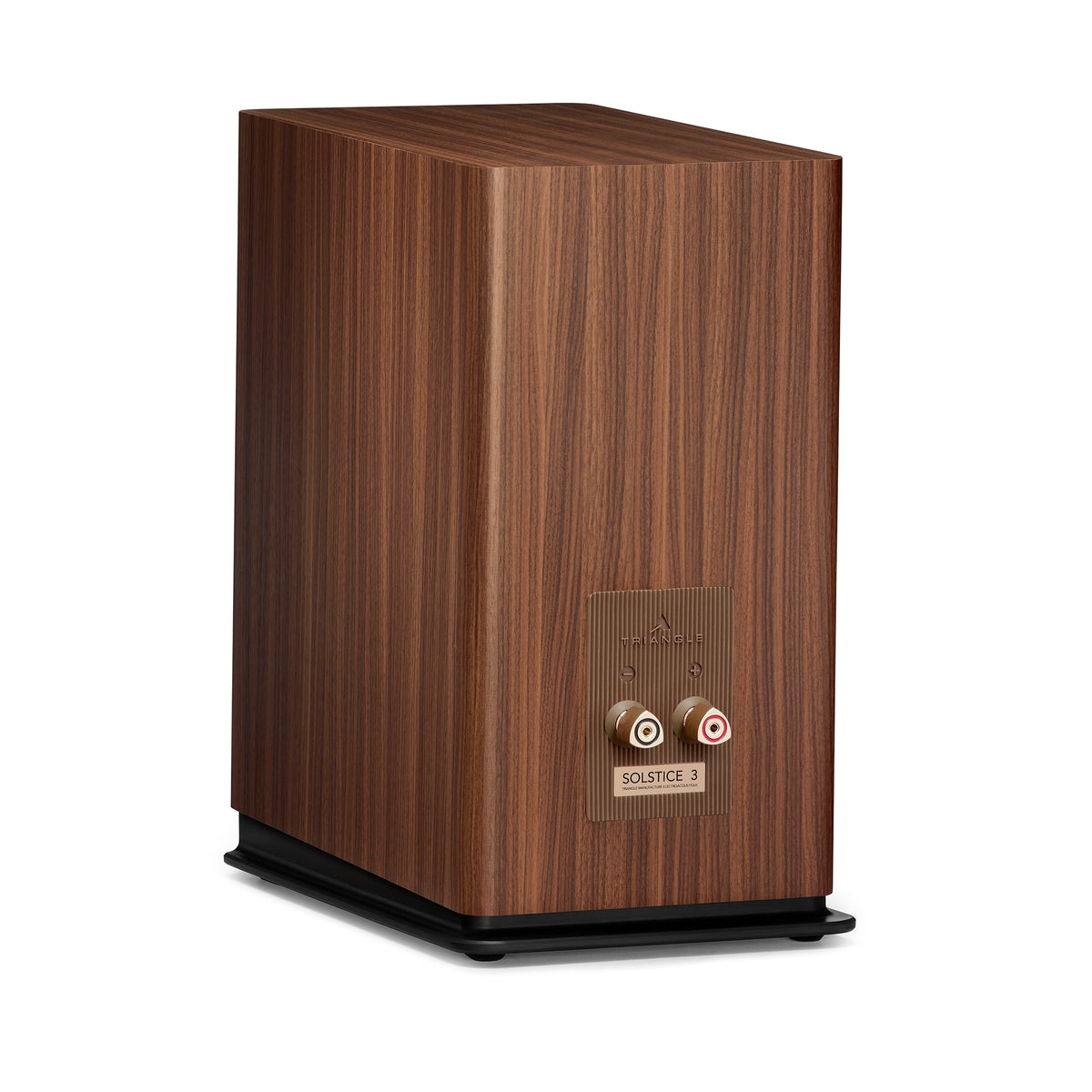 Triangle - Solstice 3 - Bookshelf Speaker in Teak, rear terminals Australia