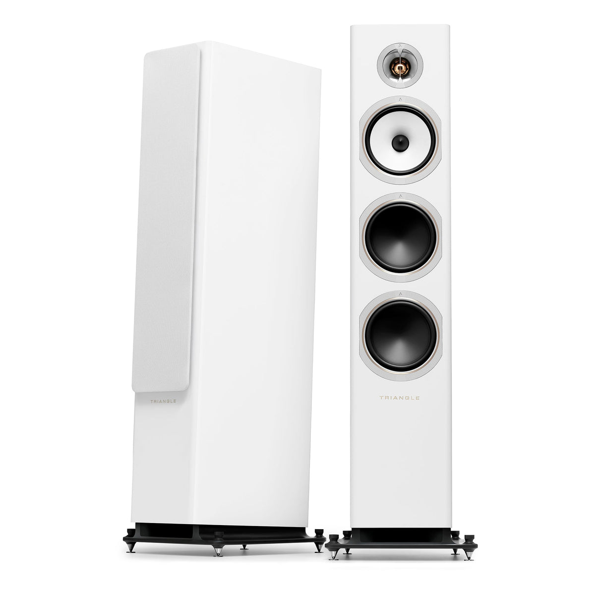Triangle - Solstice 8 - Floorstanding Speakers in White Australia
