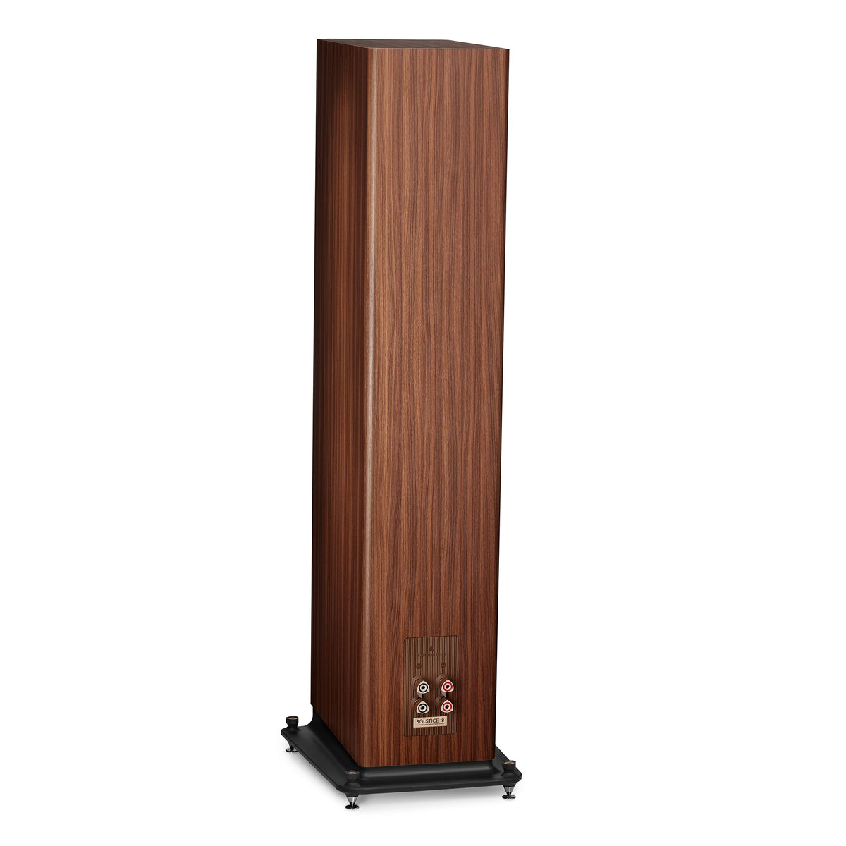 Triangle - Solstice 8 - Floorstanding Speaker in Teak, rear Australia