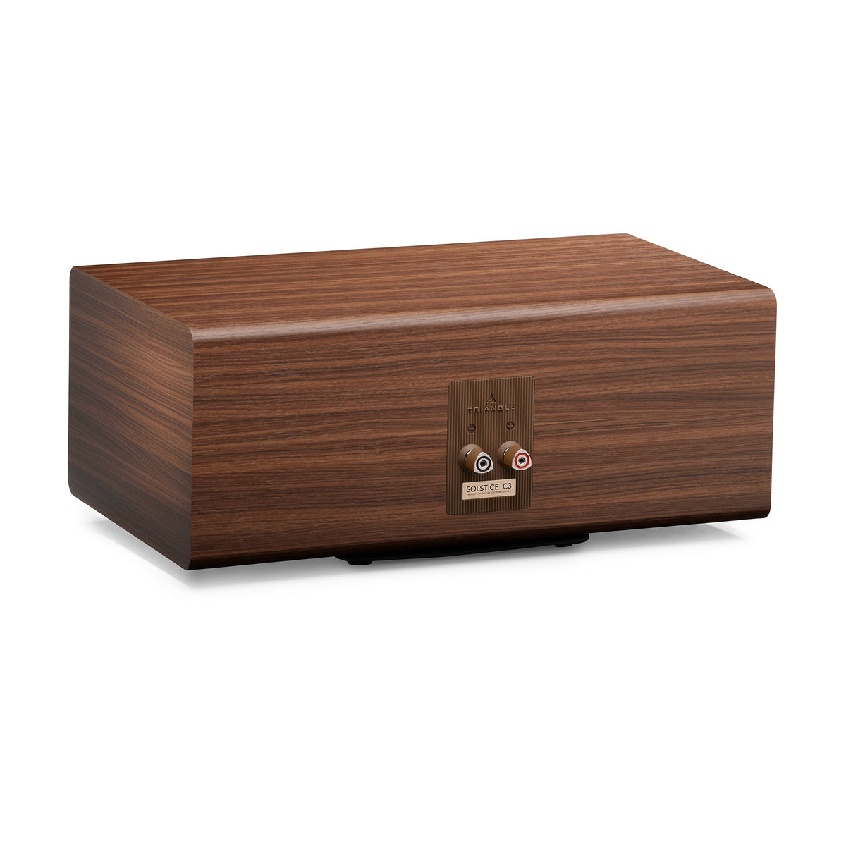 Triangle - Solstice C3 - Centre Speaker in Teak, rear Australia
