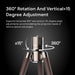 Valerion - Walnut Tripod Stand - Accessories Australia