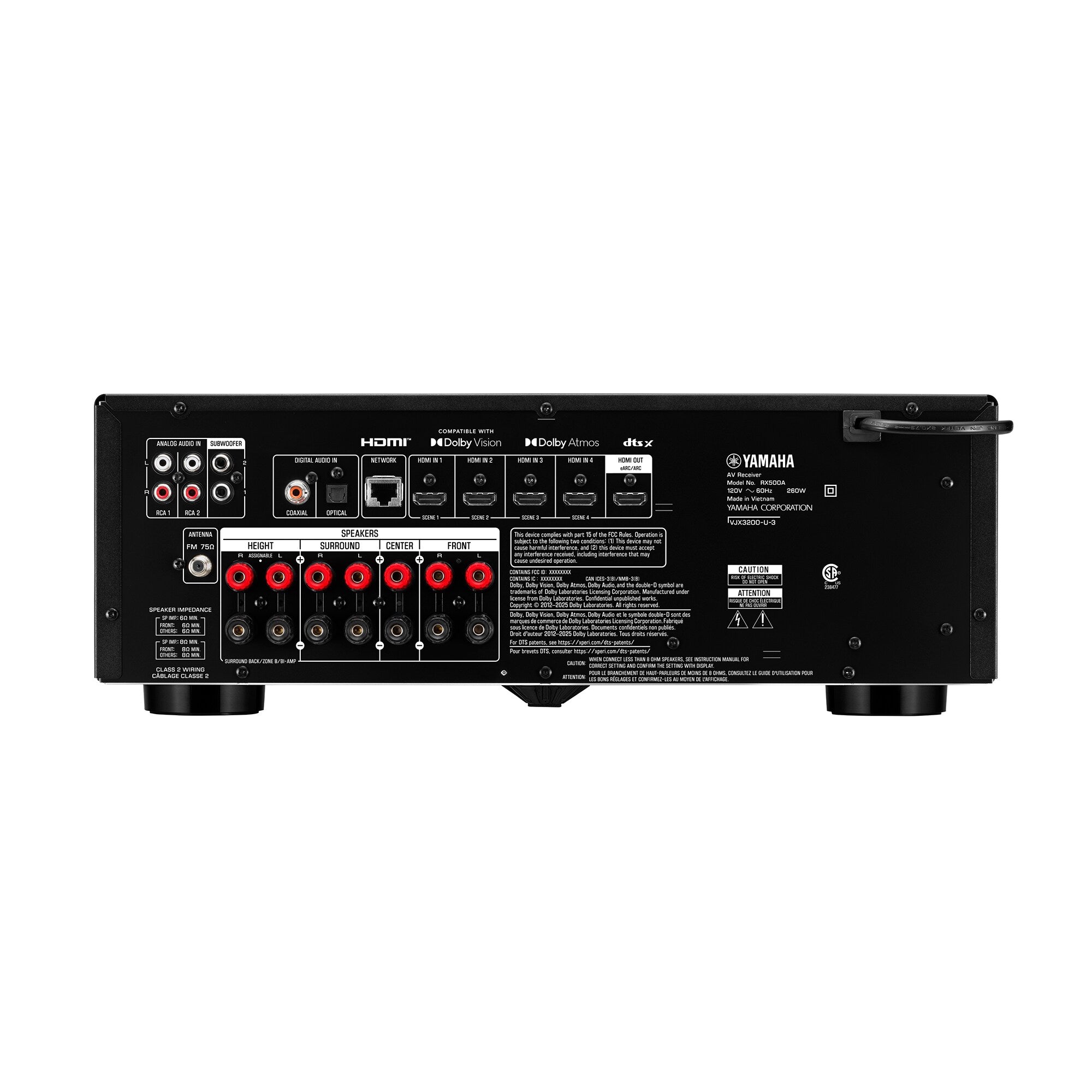 Yamaha - RX500 - AV Receiver