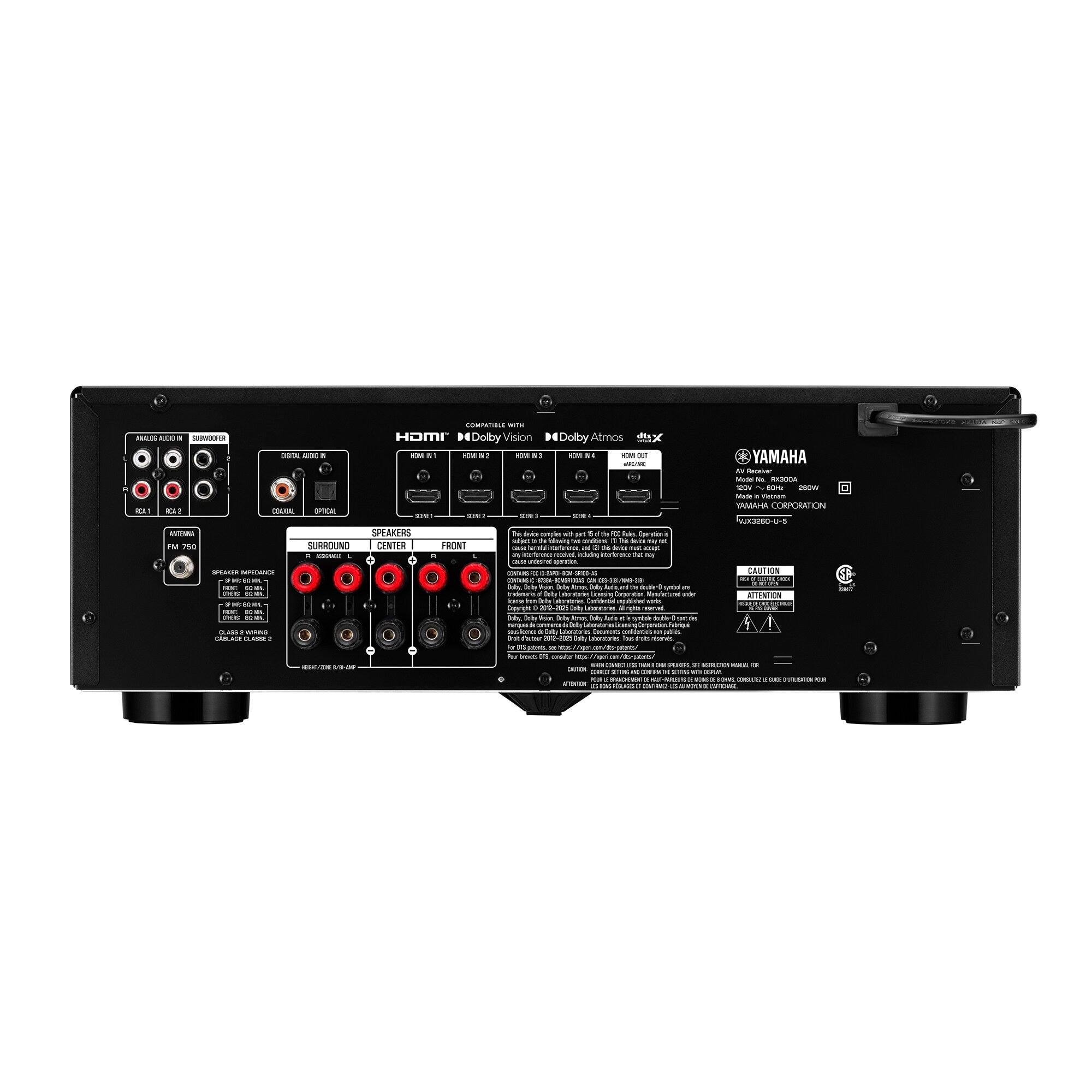 Yamaha - YHT-3B 3.1 - Home Theatre Package Australia