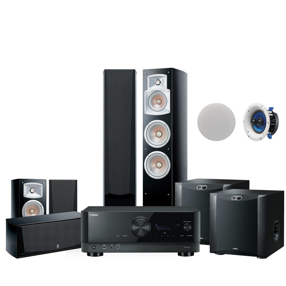 Yamaha - YHT-6A 5.2.2 - Home Theatre Package Australia