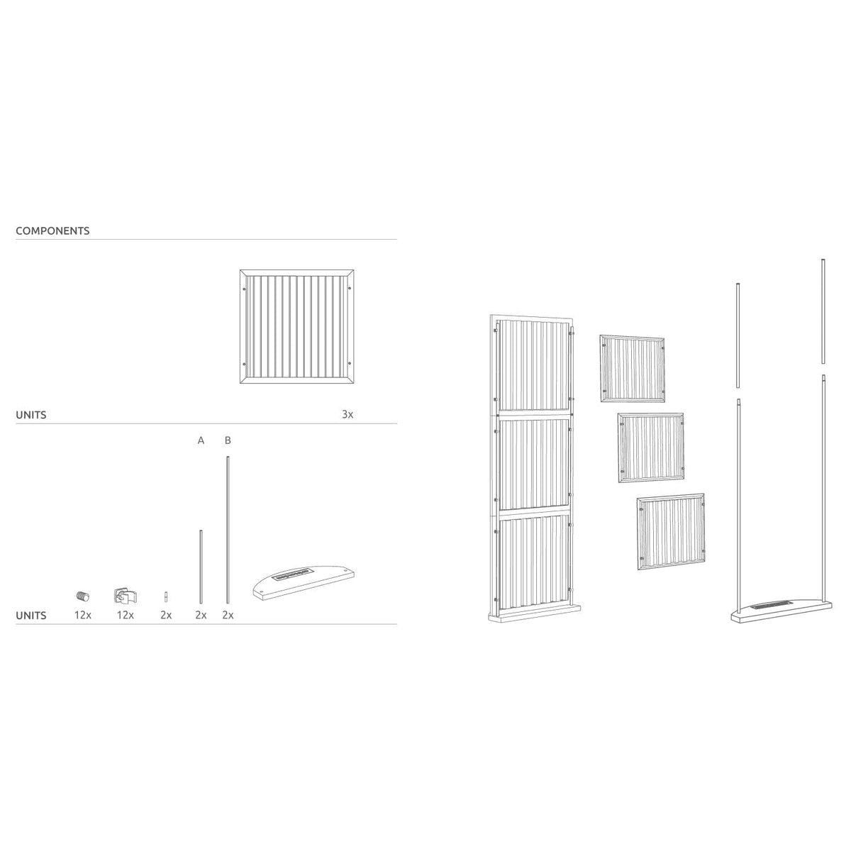 Artnovion - Helen Mobile Wall 3.1 Box Australia