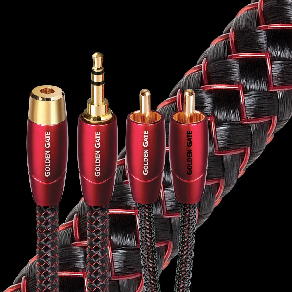 audioquest GOLDEN GATE 1.5M RCA STM - その他