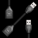 AudioQuest - DragonTail USB A Extender - USB Adaptor Australia