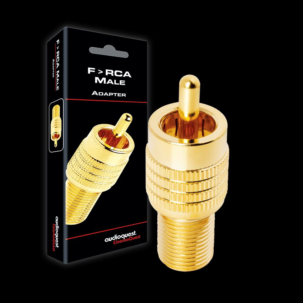 AudioQuest - F Female to RCA Male Adaptor - Adaptor Australia