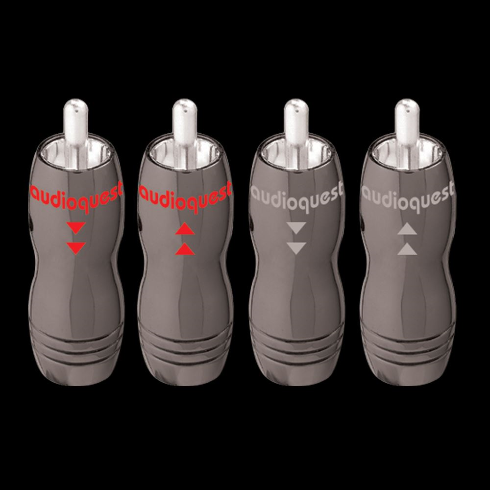 AudioQuest - RCA-800 Male RCA Plugs (Set of 4) - Connectors Australia