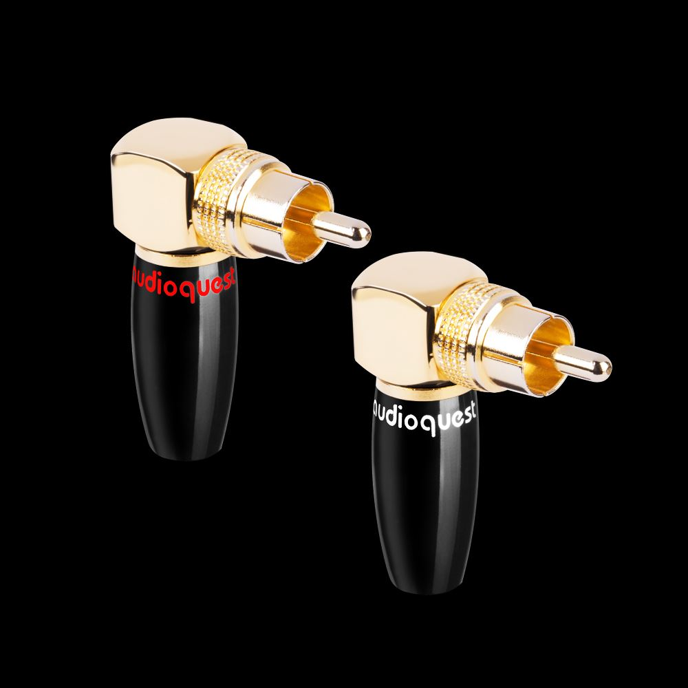 AudioQuest - Right Angle RCA Adaptor - Adaptor Australia