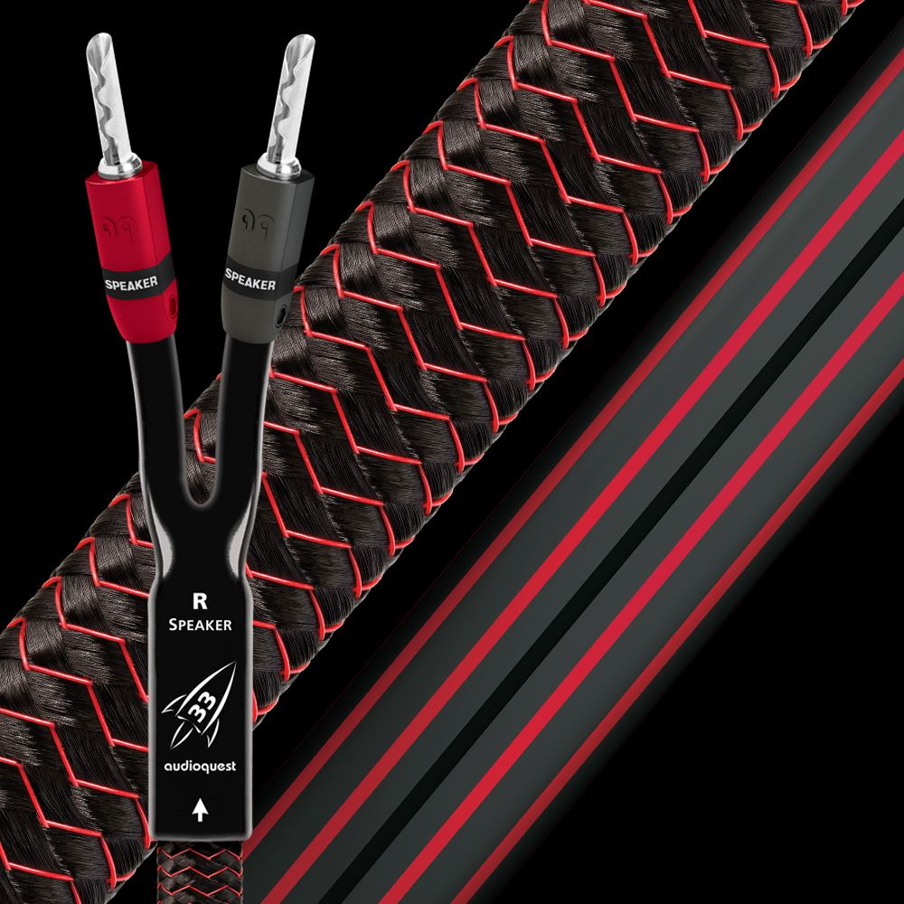AudioQuest - Rocket 33 - Speaker Cable (Pair) Australia