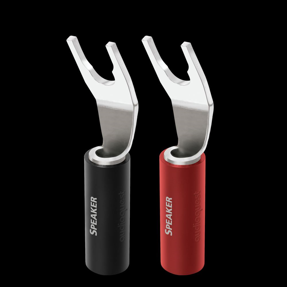 AudioQuest - SG100 Banana and Spade Connectors - Speaker Connectors Australia