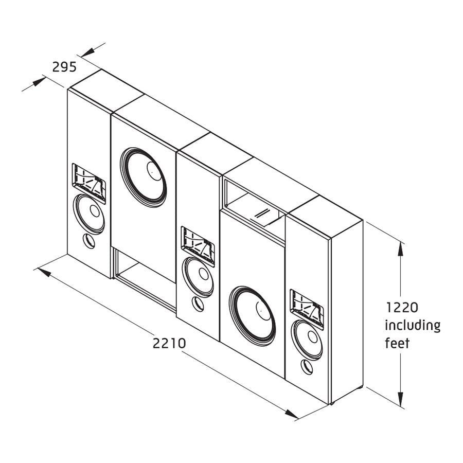 Krix - MX-20 Modular - Cinema Speakers (Copy) Australia