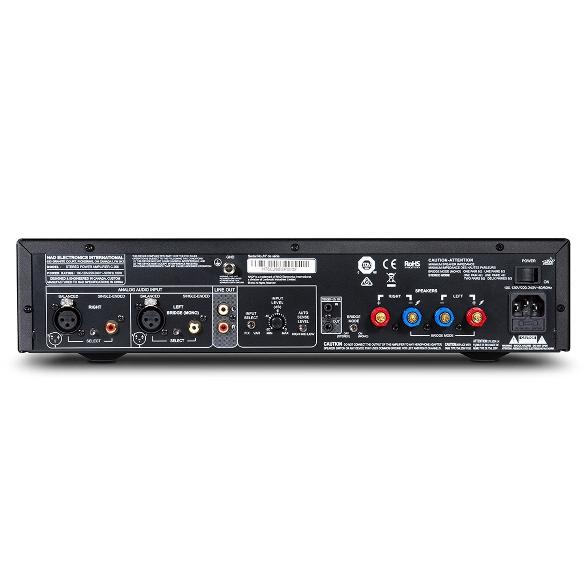 NAD - C 268 - Stereo Power Amplifier Australia