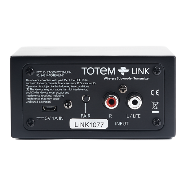 Totem Acoustic - Link - Wireless Transmitter for Subwoofers Australia