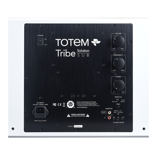 Totem Acoustic - Tribe Sub - On-Wall Speaker Australia