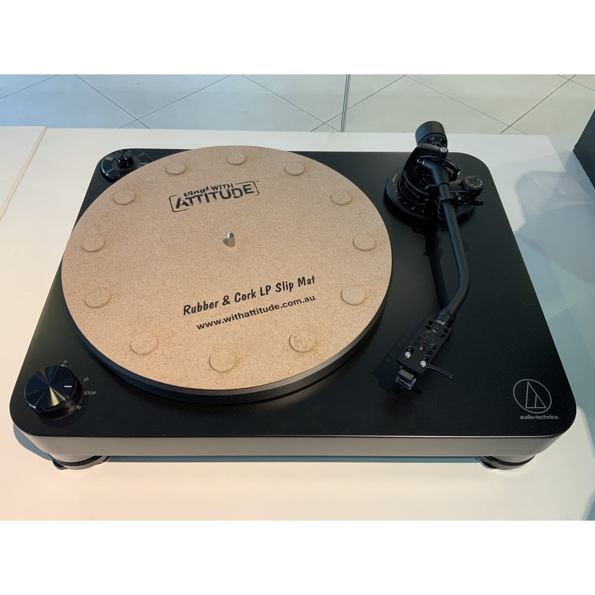 Rubber & Cork Turntable Slip Mat Australia